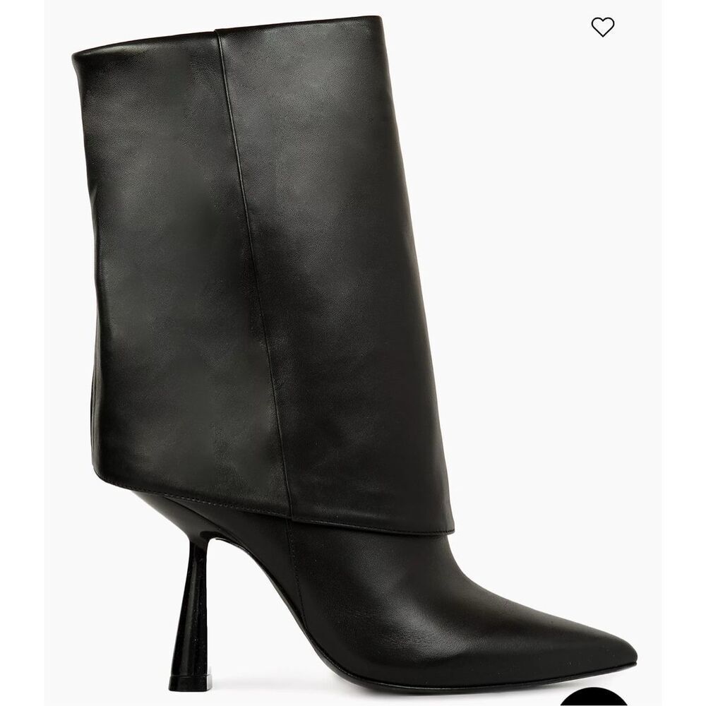 BLACK SUEDE STUDIO Cecille Leather Ankle Boots